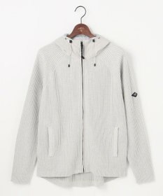 JOSEPH ABBOUD MOUNTAIN 【日本素材・ストレッチ】コットンムリネ アウトドア ニット パーカー