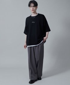 WEGO フクレジャガードフェイクレイヤードT（S）