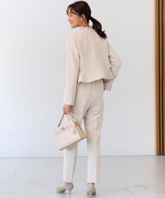 組曲 ベルトデザインスクエアショルダーバッグ