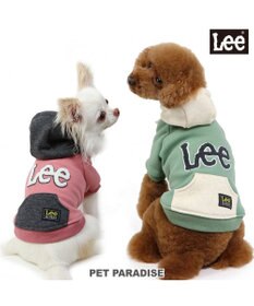 PET PARADISE Ｌｅｅ サガラ刺繍 パーカー  《グリーン》 小型犬