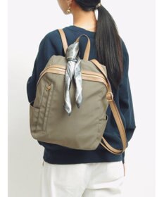 UNBILLION 【テレビ ドラマ着用アイテム】cachecache スカーフ付きファスナーリュック