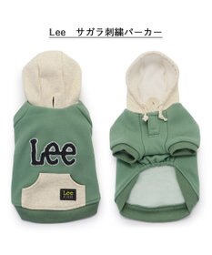 PET PARADISE Ｌｅｅ サガラ刺繍 パーカー  《グリーン》 小型犬