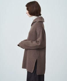 CASHMERE WOOL | ハーフジッププルオーバー / ATON | ファッション通販 