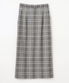 ANY 【ウエストゴム/ストレッチ】チェックタイトスカート