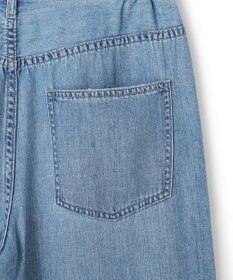 23区 【SLOW/一部店舗限定】LIGHT DENIM  ワイド パンツ