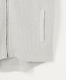 JOSEPH ABBOUD MOUNTAIN 【日本素材・ストレッチ】コットンムリネ アウトドア ニット パーカー