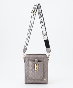 LA BAGAGERIE シープキルトWストラップスクエアショルダー