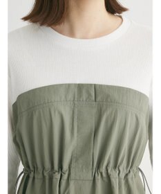 Green Parks ドロストドッキングワンピース