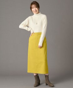 ANY 【洗濯機可】ウォームニットリブタートルネック