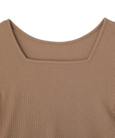 AMERICAN HOLIC スクエアネック5分袖プルオーバー