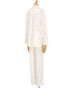 Wing パジャマ 綿100%(本体) 3Lまで対応 大きいサイズ 長袖 長ズボン レディース EP7049 ウイング／ワコール