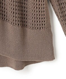 uncrave メッシュニット カーディガン