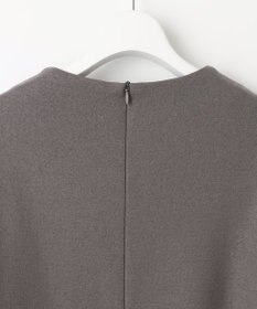 自由区 【WEB限定】ウールミルドジャージー スリーブコンシャスワンピース
