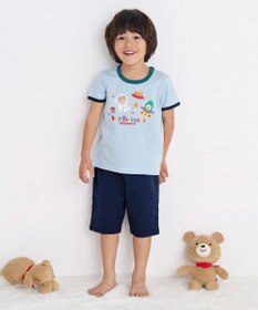 MIKI HOUSE HOT BISCUITS 【80-120cm】 ビーンズ ルームウェア 上下セット