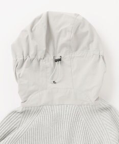 JOSEPH ABBOUD MOUNTAIN 【日本素材・ストレッチ】コットンムリネ アウトドア ニット パーカー