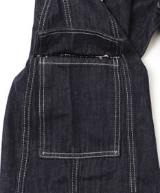 WEGO バンダナ付きリジットワイドデニム