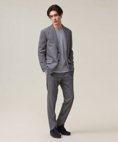J.PRESS MEN 3シーズン着られる上質素材【ストレッチ / 吸水速乾 / 洗える / 消臭】AXIO 3ポジションジャージー スラックス