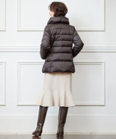 自由区 【XSサイズ～/洗える】ブライトダウン ミドル丈ダウンコート