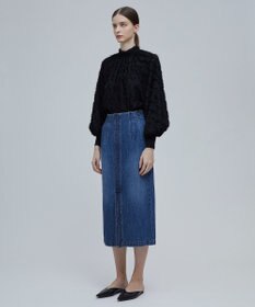 BEIGE， CAMILLE / ジャガードブラウス