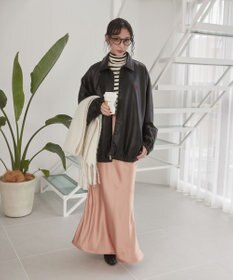 WEGO 【ユニセックス着用ITEM/MLサイズ展開】USPOLOフェイクレザージャケット