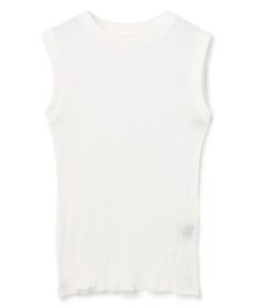 uncrave 【手洗い可】シアー ランダムリブ ノースリーブ カットソー（uncrave STANDARD）