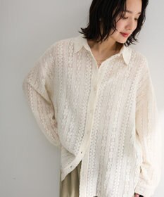 Green Parks 長袖レースシャツ