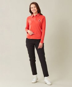 23区GOLF 【WOMEN】【吸湿発熱】グランサーモカノコ 裏起毛シャツ