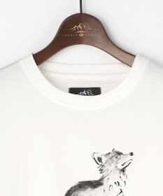 JOSEPH ABBOUD MOUNTAIN 【テーム・ヤルヴィコラボレーション/ゆったり】　　プレーティング天竺ヤルヴィー Tシャツ