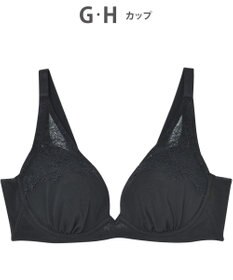 WACOAL ブラジャー 【小さく見せるブラ】 着やせ効果 ボリュームを逃がしてほっそり 脇高設計 Hカップまで対応 大きいサイズ レディース フルカップ BMM322 /ワコール