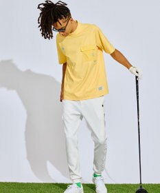 PW CIRCULUS 【UV遮蔽率99.5%  UVカット/速乾/ストレッチ】【GOLF OUT掲載】【MEN】ポケットモックT  ゴルフ