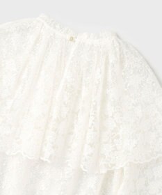 GRACE CONTINENTAL レースケープブラウス