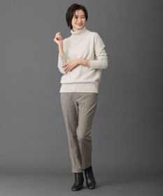 J.PRESS LADIES 【洗える】チェルビック テーパード パンツ