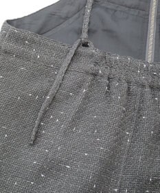 Green Parks フロントＺＩＰツイードキャミワンピース