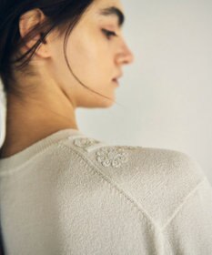 GRACE CONTINENTAL エスニック刺繍ニットワンピース