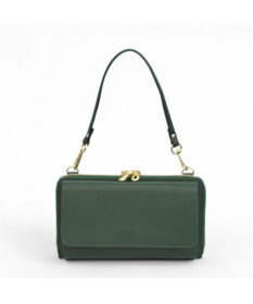 UNBILLION カシュカシュ cachecache / WEB限定カラーコンビウォレットショルダーバッグ