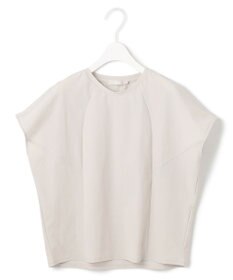 ICB L 【接触冷感・UVカット・防シワ・洗える】 アトラストリコット フレンチスリーブトップス