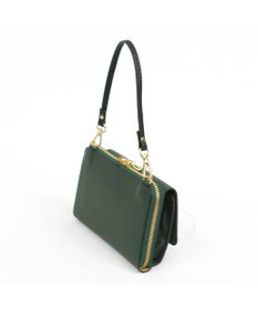 UNBILLION カシュカシュ cachecache / WEB限定カラーコンビウォレットショルダーバッグ