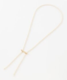 23区 クリップ パール ラリエット ネックレス