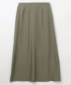 NAVE 【ReNAVE・セットアップ可/洗える/UVケア/接触冷感】フィブリルシャンブレー Aラインスカート