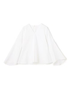 BEIGE， PERSIMMON / フレアーブラウス