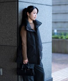 KWD 【日本製/高品質ダウン】STAND COLLAR DOWN VEST ダウンベスト
