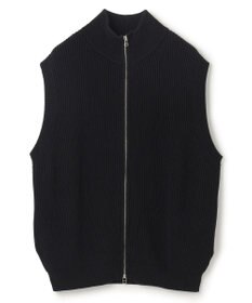 UNFILO MENS スウェットライク ジップベスト [24年秋冬商品]