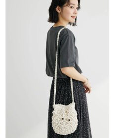 Green Parks ・マクラメキンチャクショルダーバッグ