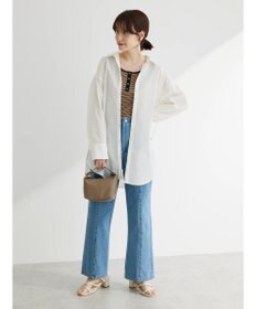 Green Parks ・ＥＬＥＮＣＡＲＥ　ＤＵＥ　バックスリットデニムパンツ