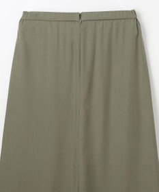 NAVE 【ReNAVE・セットアップ可/洗える/UVケア/接触冷感】フィブリルシャンブレー Aラインスカート