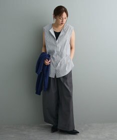 CRAFT STANDARD BOUTIQUE ポンチ＋布帛セットチュニック