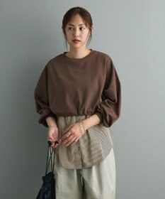 CRAFT STANDARD BOUTIQUE ポンチ＋布帛セットチュニック