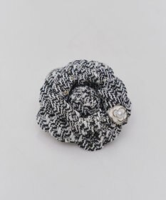 Tiaclasse フラワーツイードコサージュ