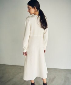 GRACE CONTINENTAL エスニック刺繍ニットワンピース