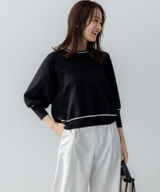 組曲 ドルマンスリーブ7分袖 ニットＴ